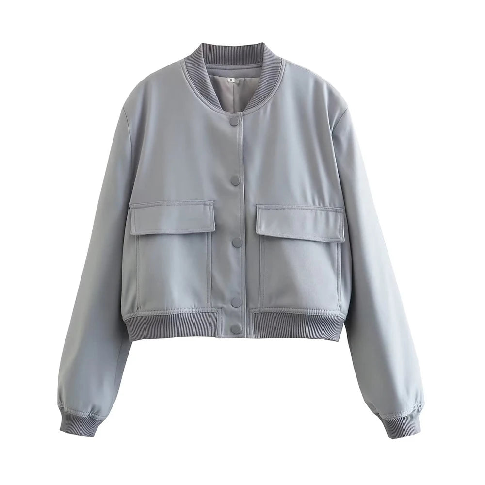 Pockets Bomber Jacket