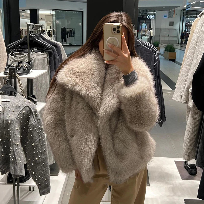 The Fluffy Fur Coat