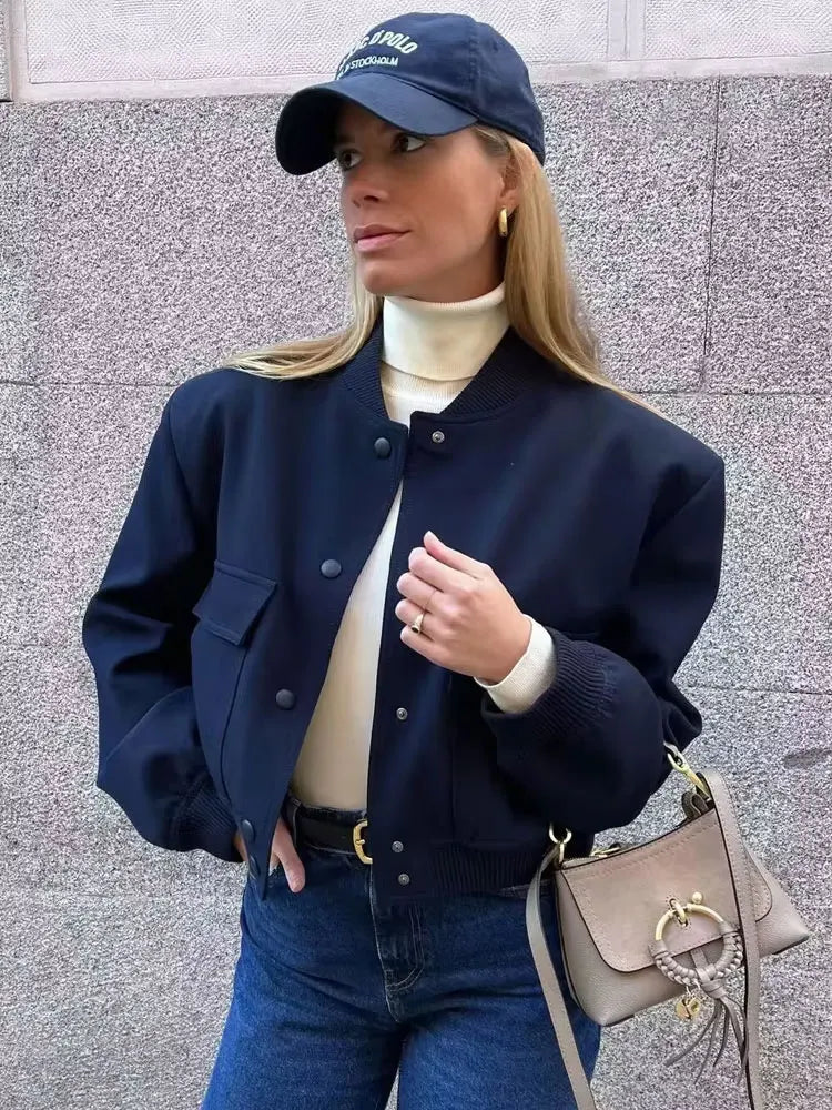 Pockets Bomber Jacket