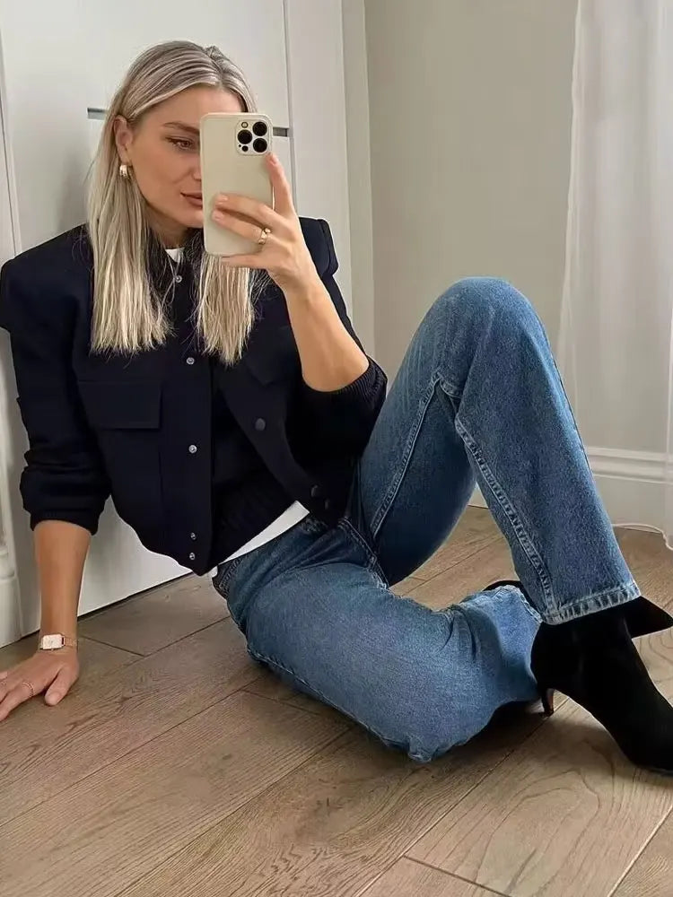 Pockets Bomber Jacket