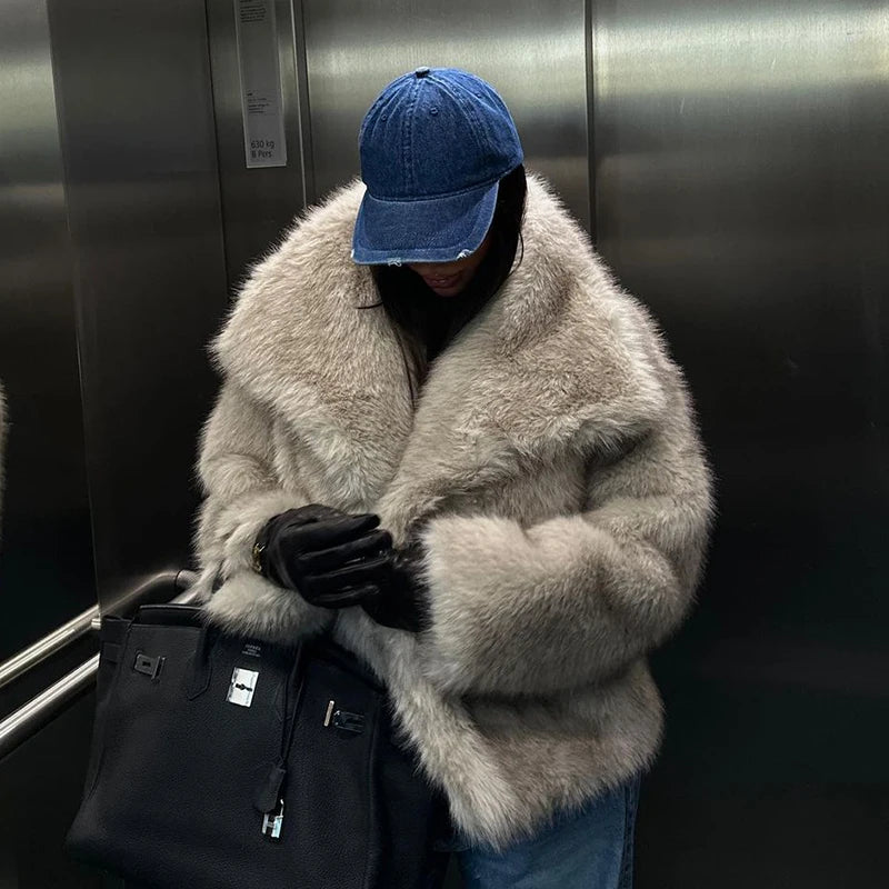 The Fluffy Fur Coat