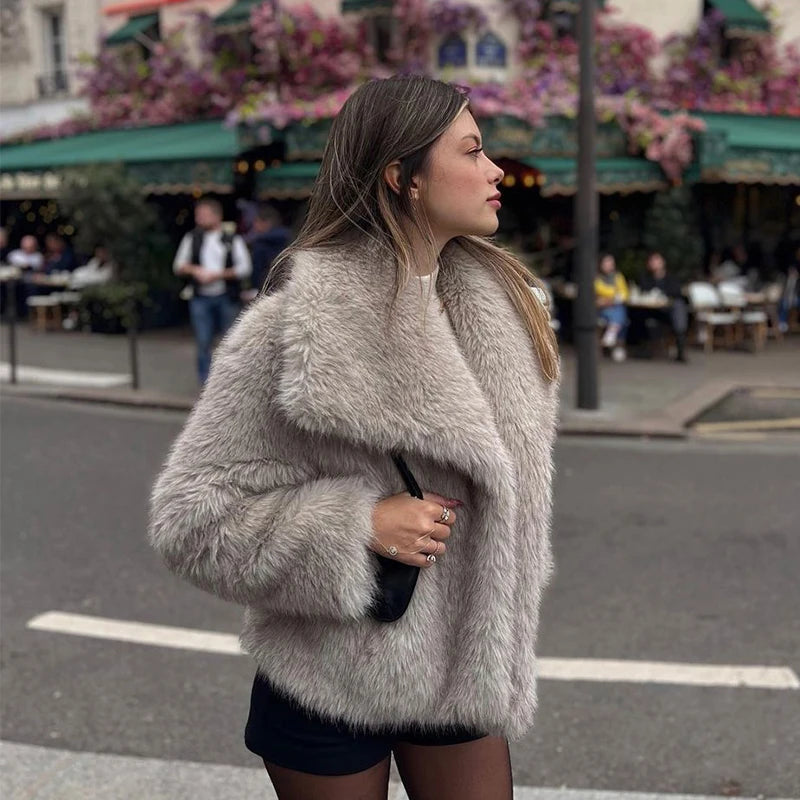 The Fluffy Fur Coat