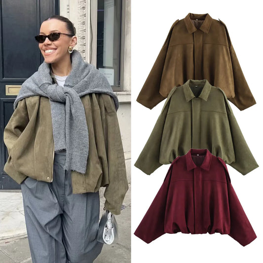 Army style bomber jacket