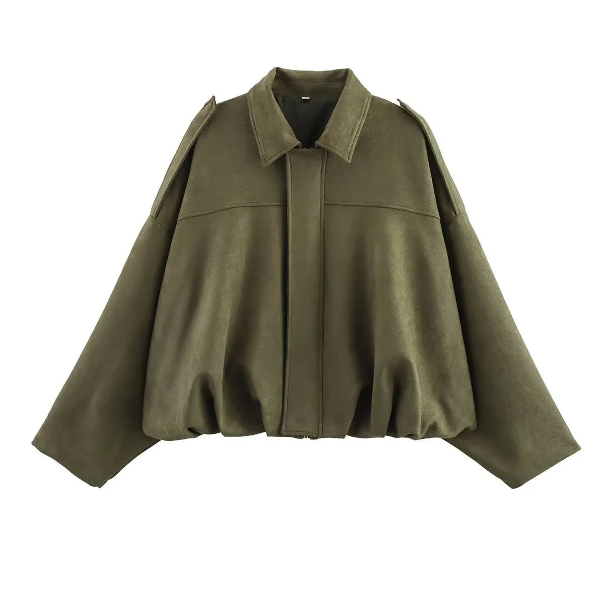 Army style bomber jacket
